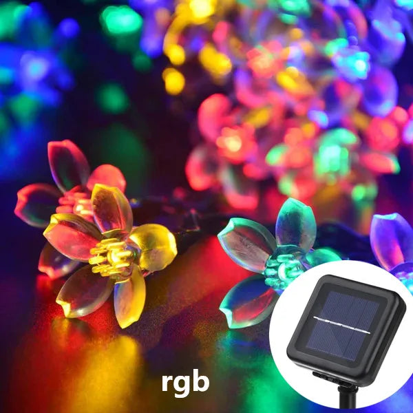 Solar String Lights with 200 LEDs – Brighten Your Garden with Eco-Friendly Magic