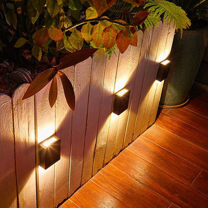 Luminária de parede solar ZILVIX – Iluminação LED externa inteligente, à prova d'água e ecológica!