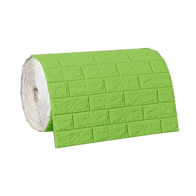 3D Brick Wallpaper – Self-Adhesive Waterproof Decor