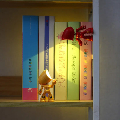 Mini Luminária Noturna LED – Luminária de Mesa Fofa com Desenho Animado