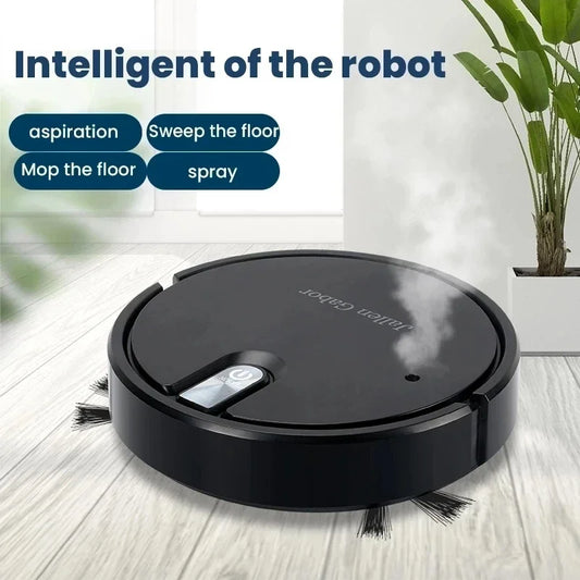 Wireless Smart Sweeping Robot – Quiet 5-in-1 Cleaner