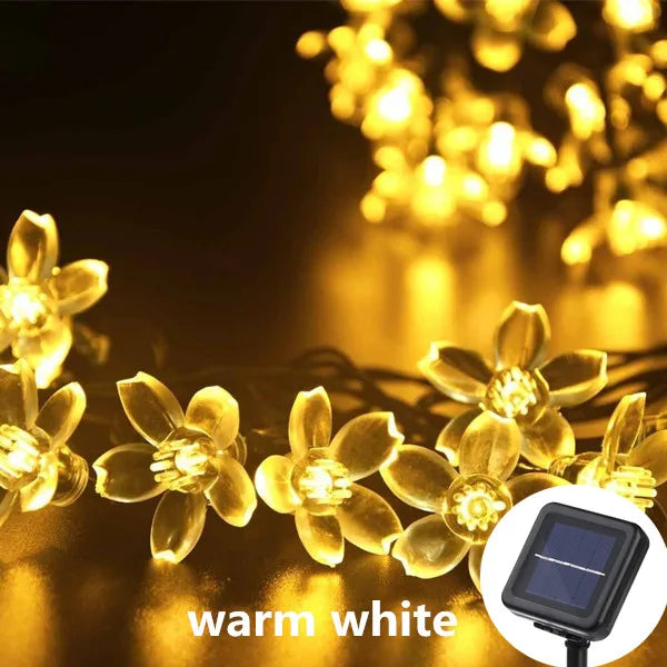 Solar String Lights with 200 LEDs – Brighten Your Garden with Eco-Friendly Magic
