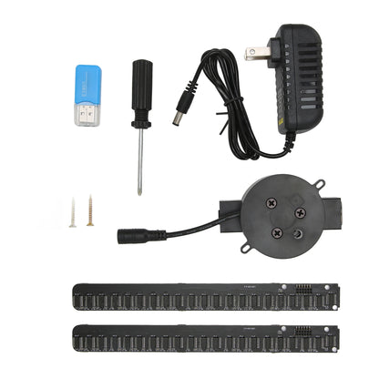 Projetor de ventilador com holograma 3D – Tela Wi-Fi de 16,5 polegadas