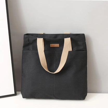 Bolsa Tote Feminina de Lona – Estilo, Espaço e Sofisticação para o Dia a Dia!
