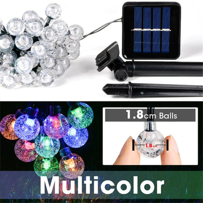 Solar String Lights with 200 LEDs – Brighten Your Garden with Eco-Friendly Magic