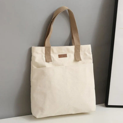 Bolsa Tote Feminina de Lona – Estilo, Espaço e Sofisticação para o Dia a Dia!